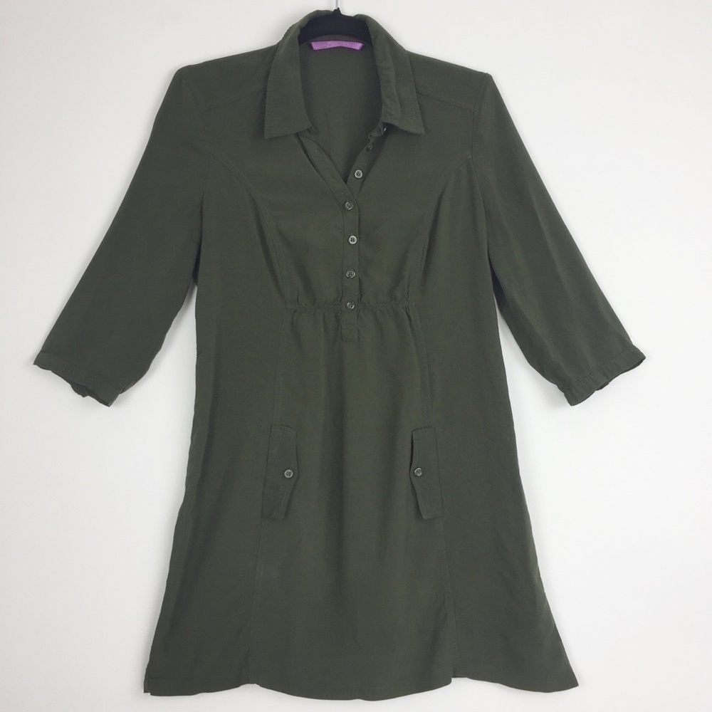 Smart Set Shirt Roll Tab Sleeves Sz Small
